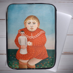 Housse Pour Ordinateur Portable Henri Rousseau - Enfant à la poupée