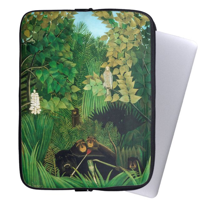 Housse Pour Ordinateur Portable Henri Rousseau - Les Joyeux Jesters (Créateur téléchargé)