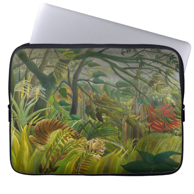 Housse Pour Ordinateur Portable Henri Rousseau - Surpris ! (Devant)