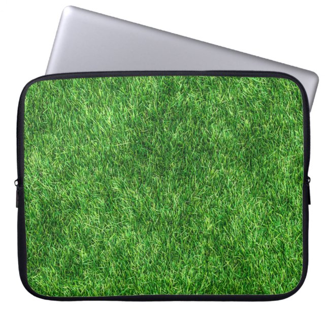 Housse Pour Ordinateur Portable Herbe verte (Devant)
