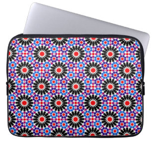 Housse Pour Ordinateur Portable Héritage mosaïque : Art Zellige andalou marocain