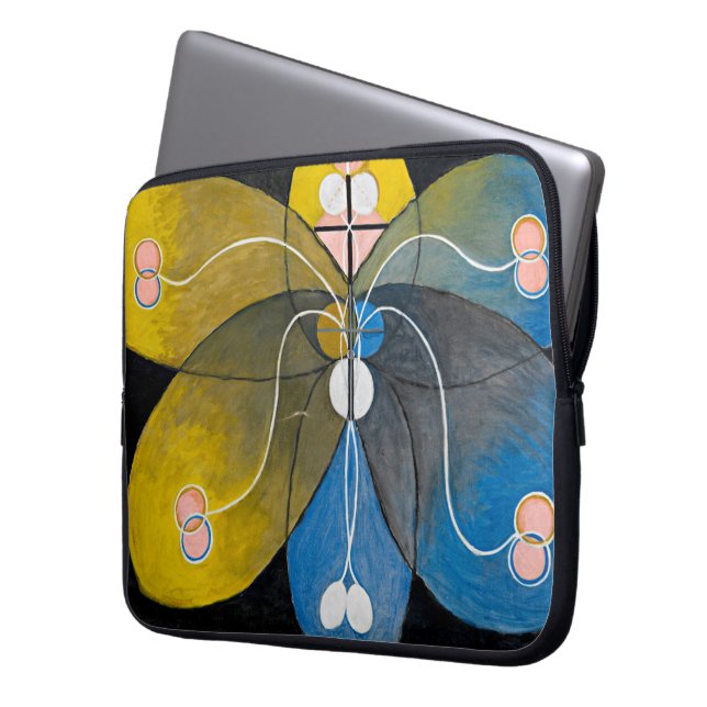 Housse Pour Ordinateur Portable Hilma af Klint - L'évolution, 9 (devant gauche)