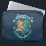 Housse Pour Ordinateur Portable HOGWARTS™ Floral Crest<br><div class="desc">HARRY POTTER™ | Découvrez cette illustration florale de la crête HOGWARTS™ !</div>