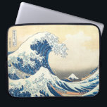Housse Pour Ordinateur Portable Hokusai<br><div class="desc">La grande vague outre de Kanagawa</div>
