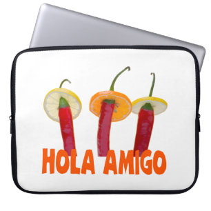 Housse Pour Ordinateur Portable Hola Amigo