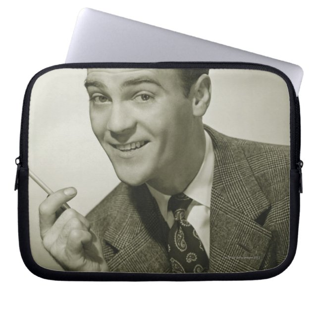 Housse Pour Ordinateur Portable Homme d'affaires (Devant)