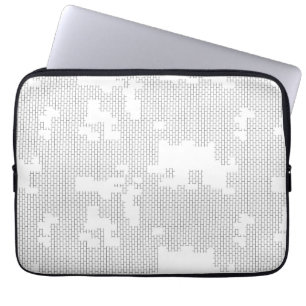 Housse Pour Ordinateur Portable Horizontal, Porcelain, Seashell Electronics Bag