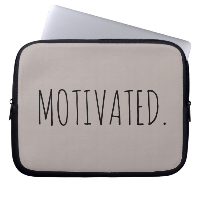 Housse Pour Ordinateur Portable Housse d'ordinateur portable motivante (Devant)