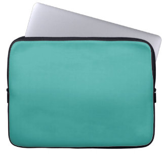 Housse Pour Ordinateur Portable Housse d'ordinateur portable turquoise avec garnit