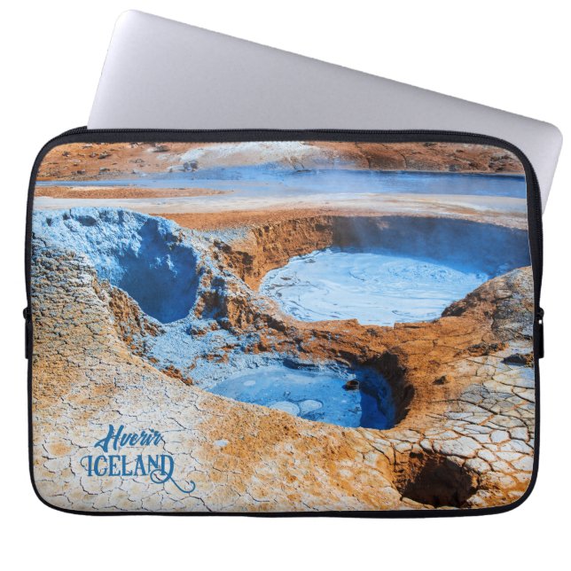 Housse Pour Ordinateur Portable Hverir, Islande (Devant)