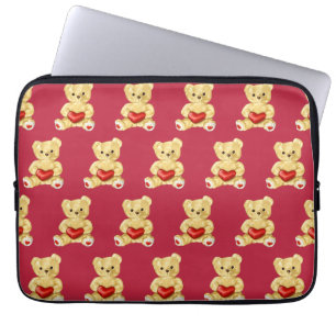 Housse Pour Ordinateur Portable Hypnotiser les enfants mignons de motif d'ours de