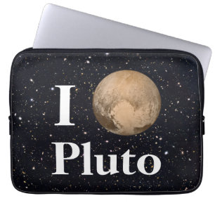 Housse Pour Ordinateur Portable I Heart Pluto Starry Sky