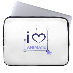 Housse Pour Ordinateur Portable I Love Animate