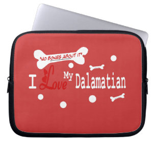 Housse Pour Ordinateur Portable I Love My Dalmatian
