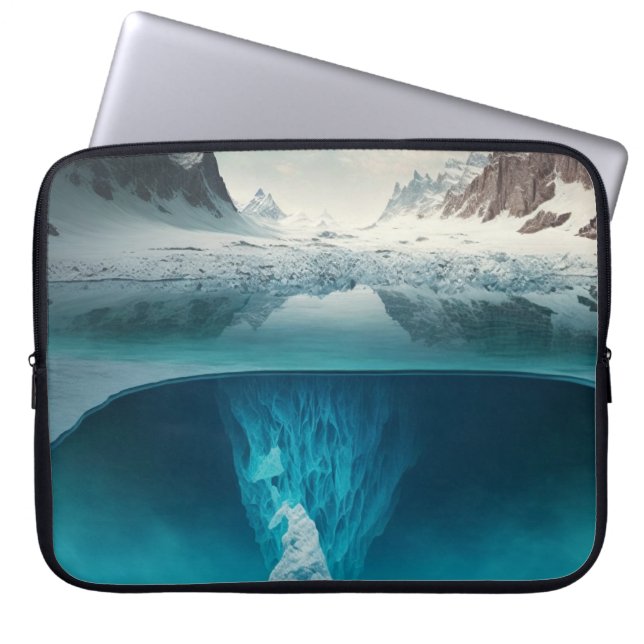 Housse Pour Ordinateur Portable Icy Mountain View (Devant)