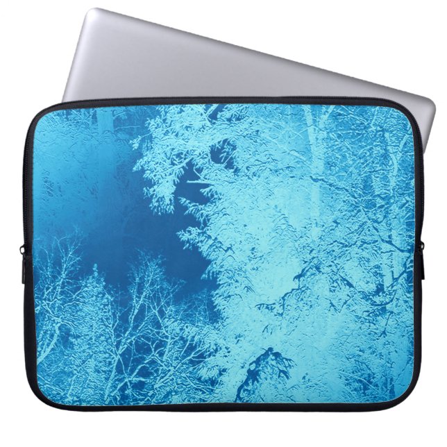 Housse Pour Ordinateur Portable Icy Winter... (Devant)