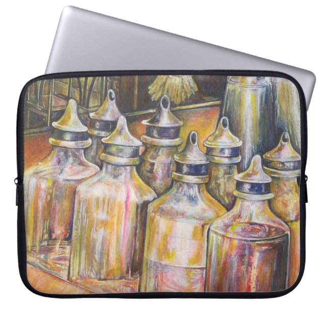 Housse Pour Ordinateur Portable Idéography of Golden Light (Devant)