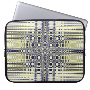 Housse Pour Ordinateur Portable Illusion optique fractale