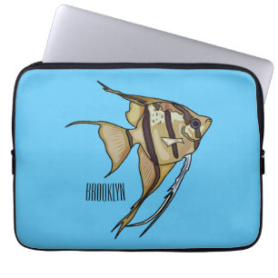 Housse Pour Ordinateur Portable Illustration d'angelfish