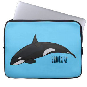 Housse Pour Ordinateur Portable Illustration de dessin animé d'orque