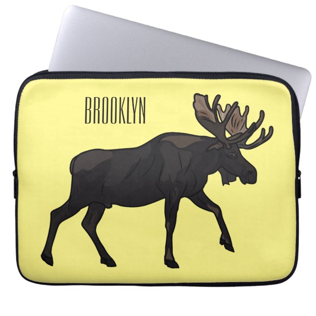 Housse Pour Ordinateur Portable Illustration de dessin sur l'orignal (Devant)