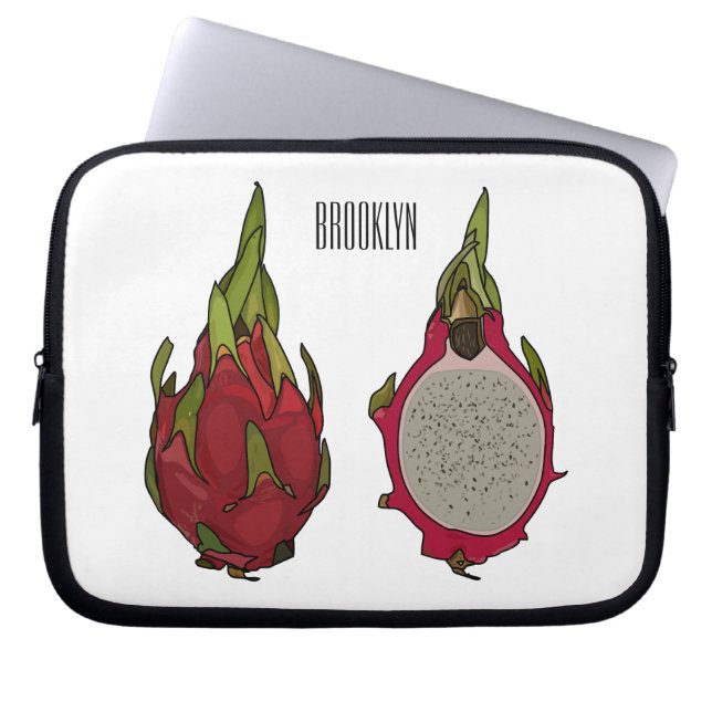 Housse Pour Ordinateur Portable Illustration de dragon fruit (Devant)