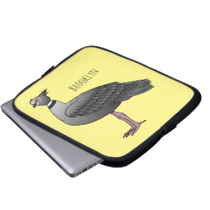 Housse Pour Ordinateur Portable Illustration d'oiseau du crieur du sud