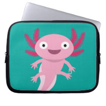 Illustration drôle Axolotl