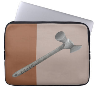 Housse Pour Ordinateur Portable Illustration du marteau de café