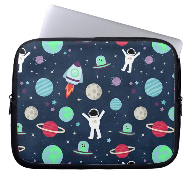 Housse Pour Ordinateur Portable Illustration du Motif spatial (Devant)