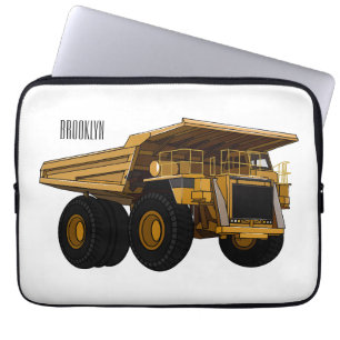 Housse Pour Ordinateur Portable Illustration d'un camion à grande échelle