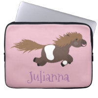 Illustration d'un poney de Shetland mignon