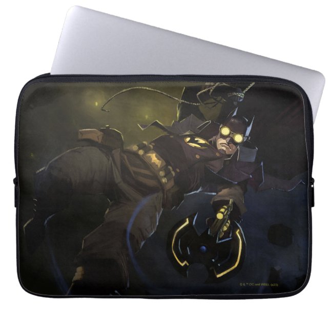 Housse Pour Ordinateur Portable Illustration d'une crise infinie, Gaslight Batman (Devant)