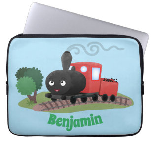 Housse Pour Ordinateur Portable Illustration d'une locomotive à vapeur mûre