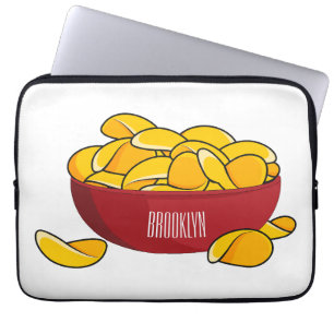 Housse Pour Ordinateur Portable Illustration d'une puce de pomme de terre