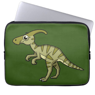 Housse Pour Ordinateur Portable Illustration Mignonne D'Un Parasaurolophus Dinosau