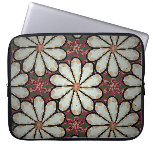 Housse Pour Ordinateur Portable Illustration Motley. Petites fleurs colorées. Spri