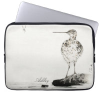 Illustration Vintage de l'oiseau de pinceau commun