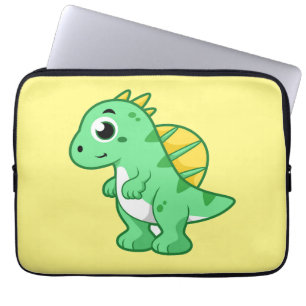 Housse Pour Ordinateur Portable Image Mignonne D'Un Spinosaure.