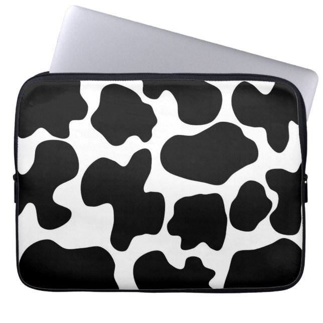 Housse Pour Ordinateur Portable Impression de vache (Devant)