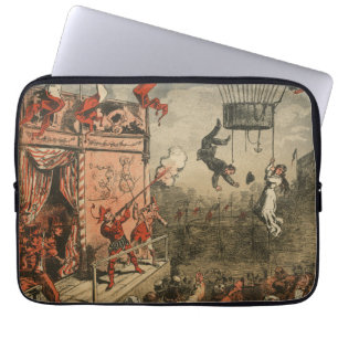 Housse Pour Ordinateur Portable Impression Humoristique D'Un Interprète Théâtral