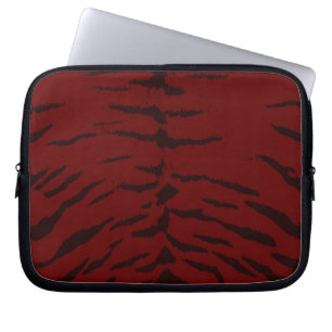 Housse Pour Ordinateur Portable Impression numérique Red Tiger