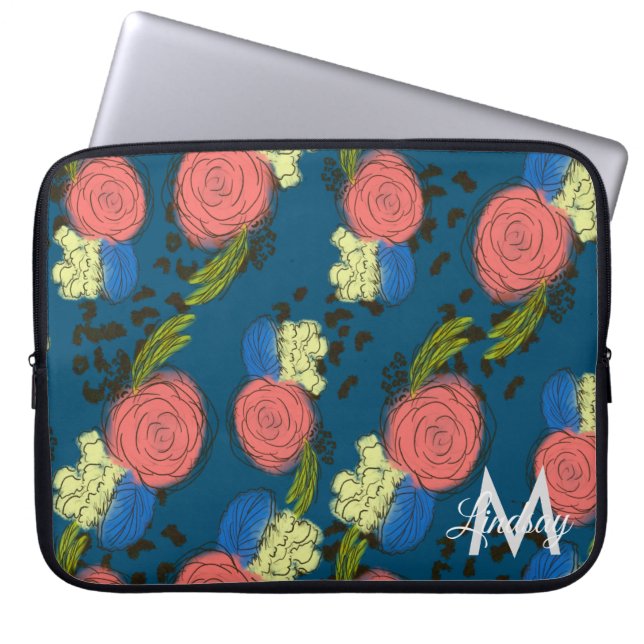 Housse pour ordinateur portable imprimée animaux f (Devant)