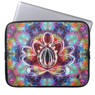 Housse Pour Ordinateur Portable Incandescence Zen Lotus