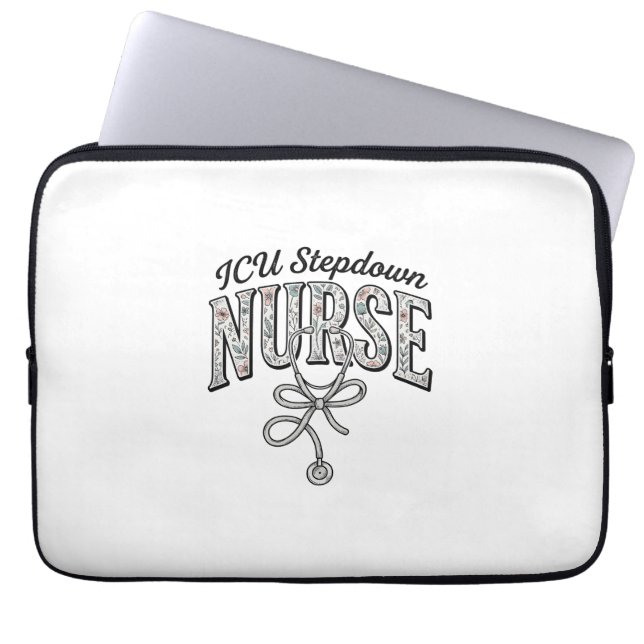 Housse Pour Ordinateur Portable Infirmière de réanimation Infirmière Stethoscope F (Devant)