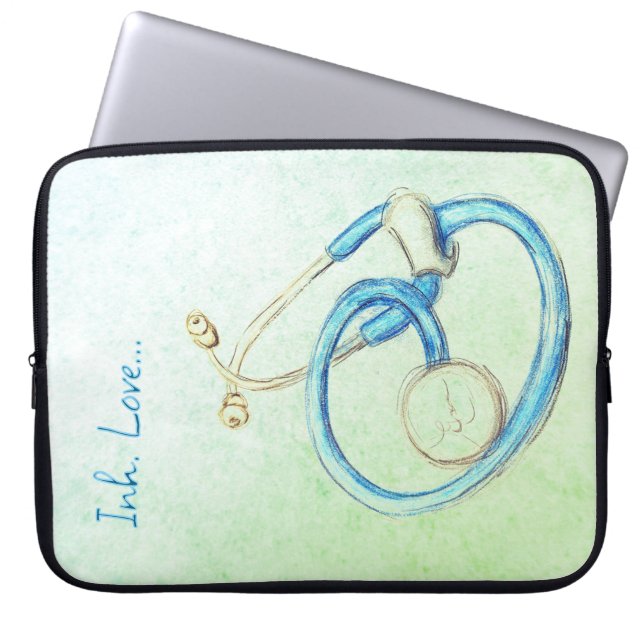 Housse Pour Ordinateur Portable Inh. Love (Devant)