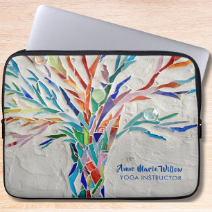Housse Pour Ordinateur Portable Instructeur de Yoga Tree of Life
