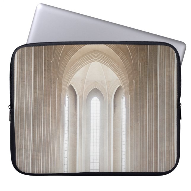 HOUSSE POUR ORDINATEUR PORTABLE INTÉRIEUR CATHÉDRALE VIDE (Devant)