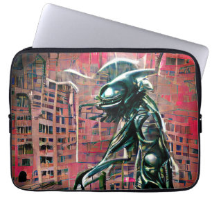 Housse Pour Ordinateur Portable Invasion Alien