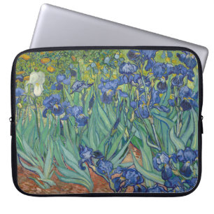 Housse Pour Ordinateur Portable Iris, Peinture à l'huile de fleurs, Vincent Van Go